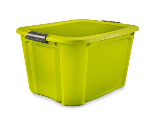 Bella&#153; 71 Qt Locking Lid Storage Tote - Green