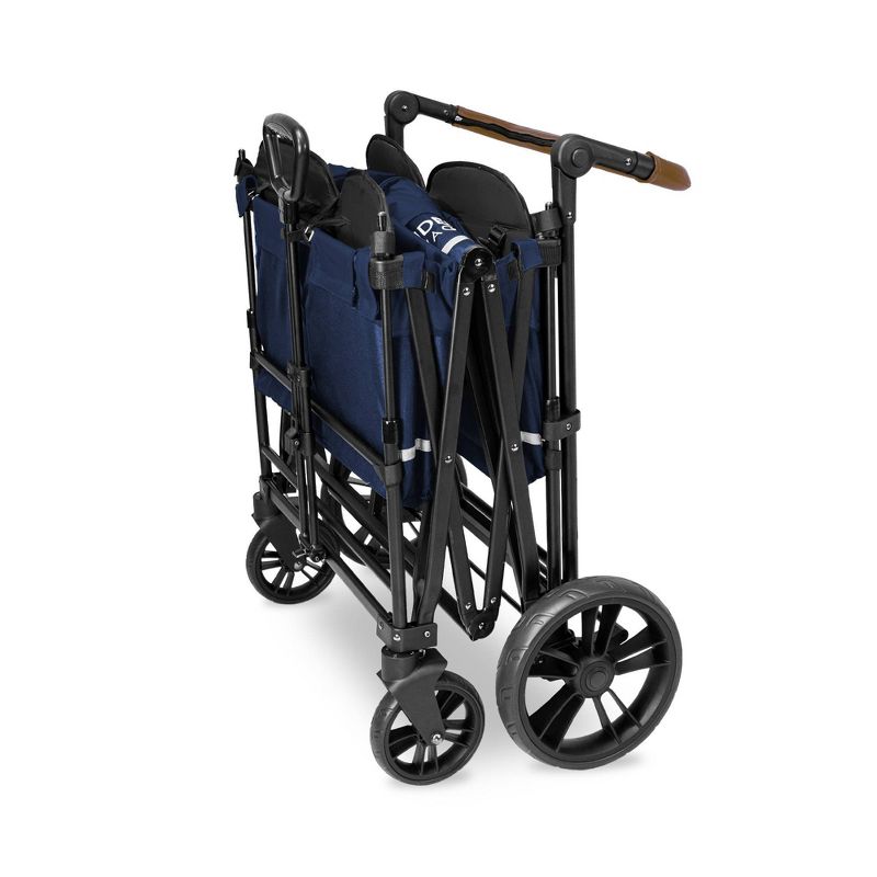 WONDERFOLD X4 Push and Pull 4 Seater Wagon Stroller - Navy, 5 of 7