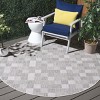 Courtyard CY8676 Power Loomed UV Resistant, Stain Resistant, Non-Shedding Indoor/Outdoor Rugs - Safavieh - 2 of 3