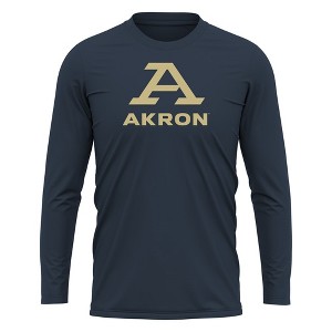 Men's The University of Akron Adult Sport Long Sleeve Shirt Primary Logo - 1 of 4