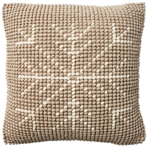 Jeweled Noel Square Throw Pillow - Pillow Perfect : Target