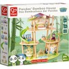 Hape: Pandas Bamboo House - 25pc Wooden & Bamboo 3 Level Doll House,Ages 3+ - 3 of 4