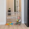 Toddleroo by North States Renew 100% Recycled Plastic Baby Gate 26"-42" - Sandstone - 2 of 4