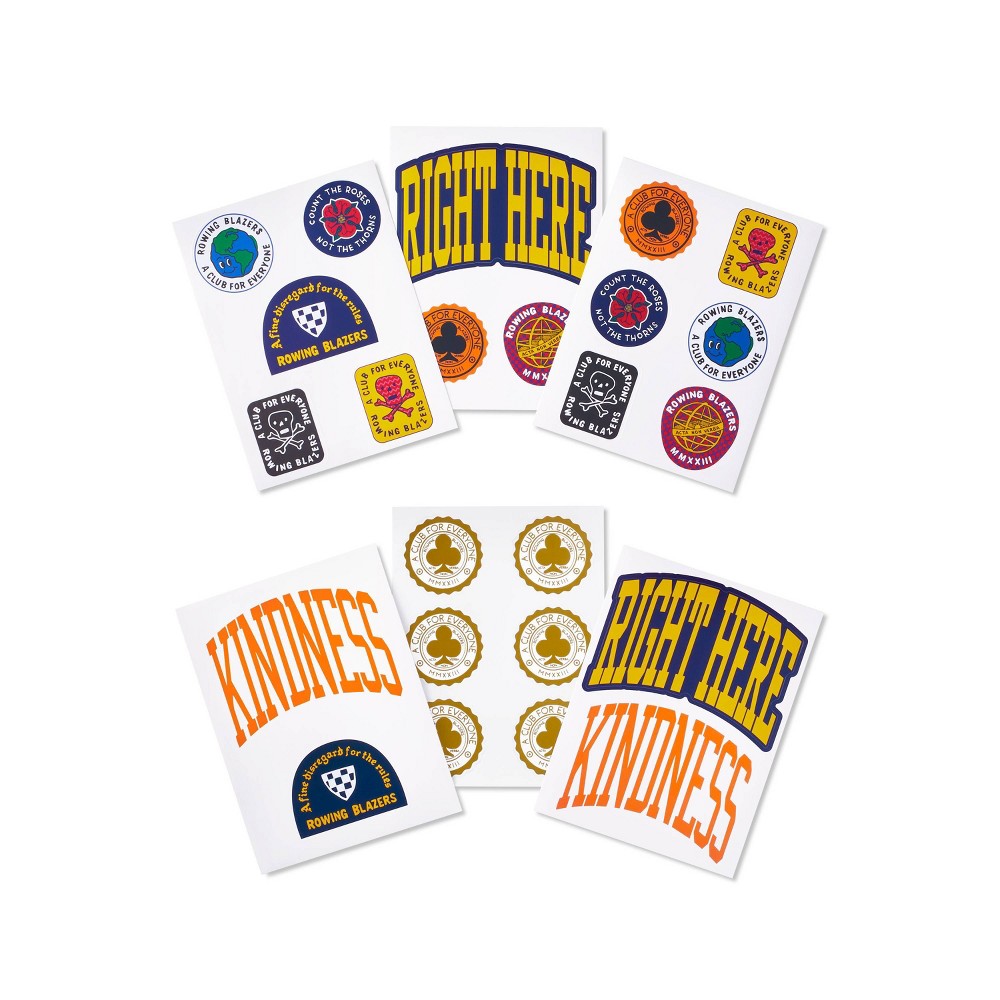 Crest Sticker Set - Rowing Blazers x Target