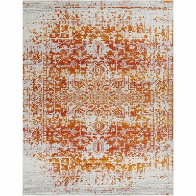 Hauteloom Fairmount Orange Area Rug