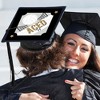 Big Dot of Happiness Grad Volleyball - Graduation Cap Decorations Kit - Grad Cap Cover - 2 of 4