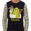 Shrek Pajamas Boys' Best Friends 2-Piece Tight Fit Lounge Sleep Set - 2 of 4