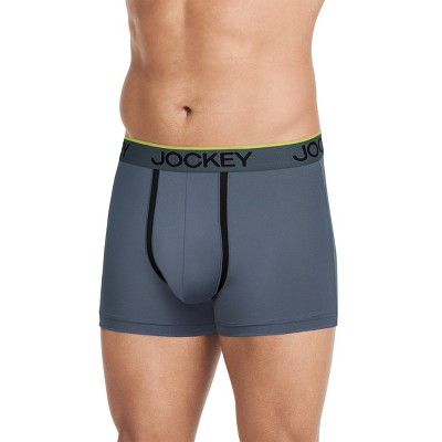 Jockey Men's Chafe Proof Pouch Microfiber 3" Trunk