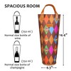 Tirrinia Single Bottle Wine Gift Bag, Insulated Padded Thermal Wine Cooler Bag - 4 of 4