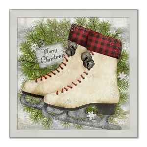 Courtside Market Skates 8x8 Framed Art Board - 1 of 2