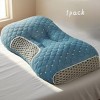 Dexmalle 3D Knitted Cotton Massage Pillow -Atrovirens(1pack) - 3 of 4