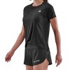 SKINS SERIES-3 WOMEN'S SHORT SLEEVE TOP BLACK - 2 of 4