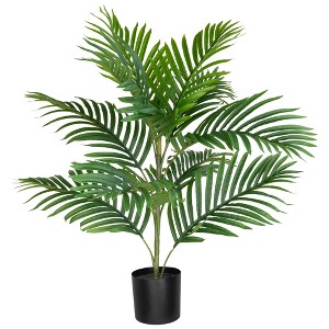 Northlight Potted Artificial Areca Palm Plant - 23.5" - 1 of 4