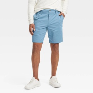 Men's Every Wear 9" Flat Front Chino Shorts - Goodfellow & Co™ - 1 of 3
