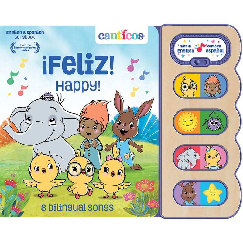 Canticos ¡Feliz! / Happy! (Bilingual) - by  Susie Jaramillo (Board Book), 1 of 4