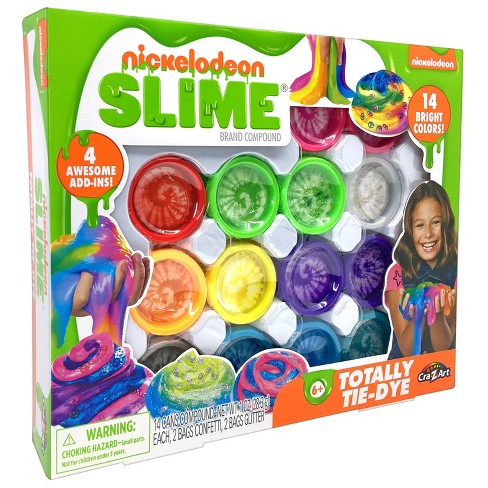 24 COUNT Box of Neon Nickelodeon Slime 4 oz By Crazart Kids toy 