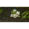 Ultimate Innovations Lighted Turtle Faux Glass Polyresin Moss Garden Friend Decorative Sculptures - 2 of 4