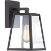 John Timberland Arrington Modern Wall Light Sconce Mystic Black Hardwire 6" Fixture Clear Glass Shade for Bedroom Bathroom Vanity Reading Living Room - 4 of 4