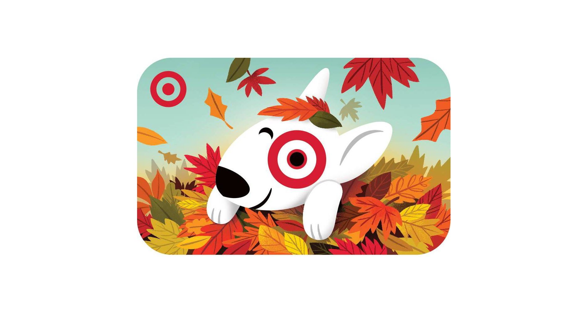 Bullseye Fall Leaves Target GiftCard