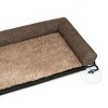 K&H Pet Products EZ Mount Kitty Sill Deluxe with Bolster Chocolate 12 X 23 Inches - 3 of 3
