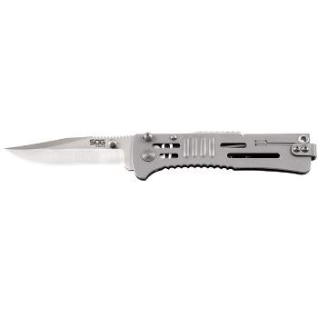SOG SlimJim Folding Pocket Knife with Reversible Carry Clip