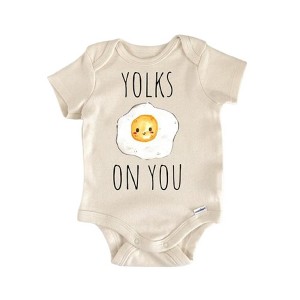 Foodie Eggs Egg Brunch Breakfast - Baby Boy Girl Clothes Infant Onesie® Funny Cute GS1 - 1 of 1