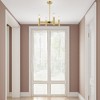 Livex Lighting Copenhagen 4 - Light Chandelier in  Satin Brass - 3 of 4