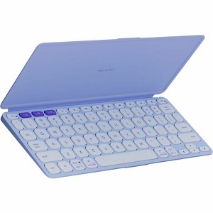 Logitech KEYS-to-GO 2 Portable Bluetooth Tablet Keyboard, Built-in Cover, LILAC - 1 of 4