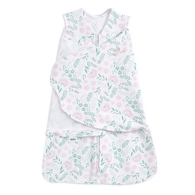 Image of HALO Innovations Sleepsack 100% Cotton Wildflower Swaddle Wrap - Newborn