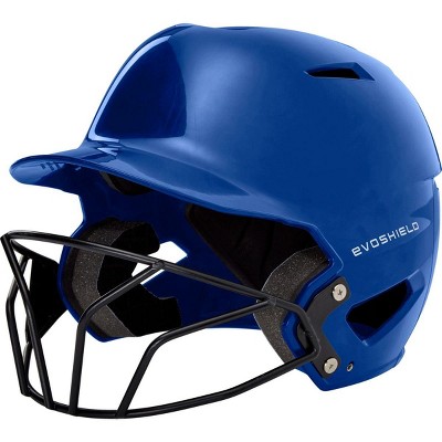 EvoShield Womens XVT Scion Batting Helmet w SB Mask Royal Sm Med