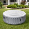VEVOR Inflatable Hot Tub Cover, 4.5 Ft Round Hot Tub Cover Protector, Insulated Spa Covers for Inflatable Hottub, Weatherproof , White - 2 of 4