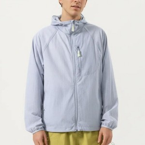 Alilang Men's Lightweight Windbreaker Jacket with Hood Full Zip