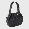 Drawstring Bucket Handbag - A New Day™ Black - 3 of 4