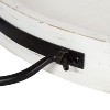 Kate and Laurel Marmora Tray, 18" Diameter, White - 3 of 4