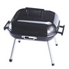 J&V TEXTILES 14 Inch Portable BBQ Square Grill - 3 of 4
