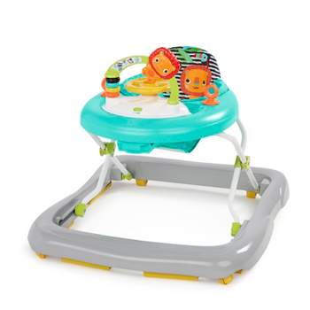 Bright Starts Bounce Bounce Baby 2-in-1 Activity Center Jumper & Table -  Playful Pond (Green), 6 Months+