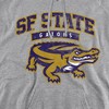 San Francisco State University Official Sfsu Gators Logo Unisex Adult Pull-Over Hoodie, White - image 2 of 4