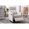 NicBex Recliner Chair Rocking Chair Modern Glider Swivel Chair Living Room Chair Lounge Chair for Reading Room, Bedroom - 2 of 4