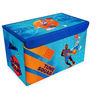 Robe Factory LLC Space Jam: A New Legacy Tune Squad Collapsible Storage Bin Organizer with Lid