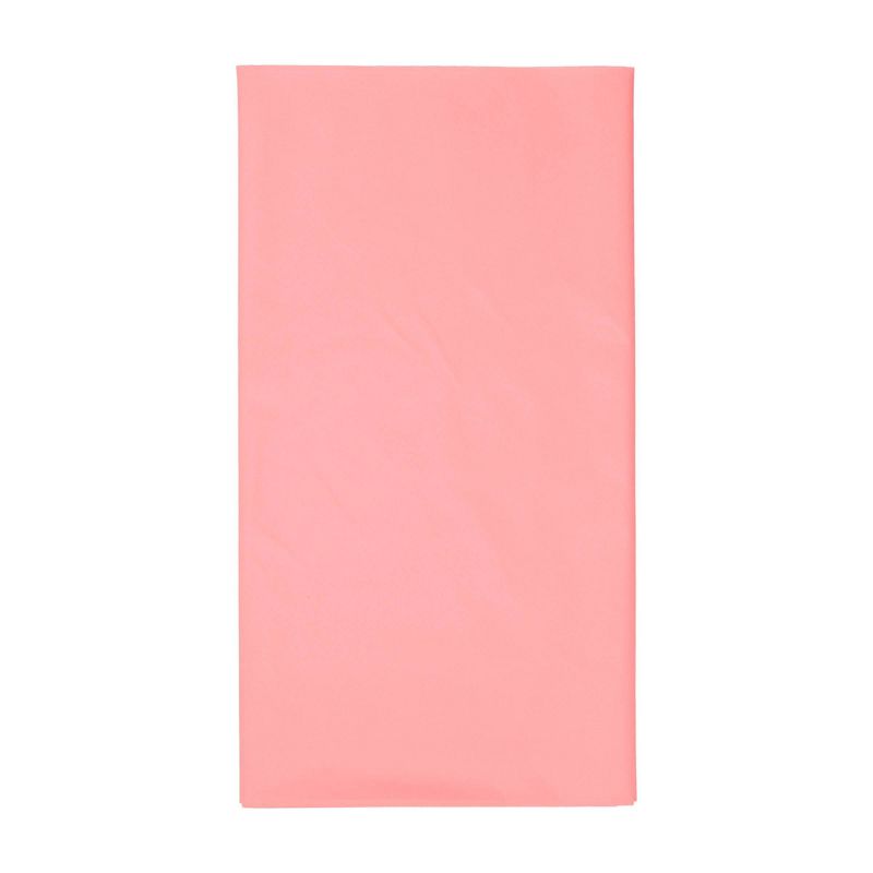 54&#34; x 108&#34; Solid Table Cover Light Pink - Spritz&#8482;, 3 of 7