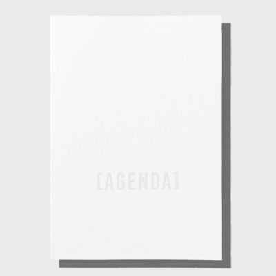 Cloth & Paper A5 Undated Admin Perfect Bound Notebook