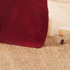Greenland Home Fashion Riviera Velvet Ultra Soft High-Quality Throw Blanket Standard Red - 4 of 4