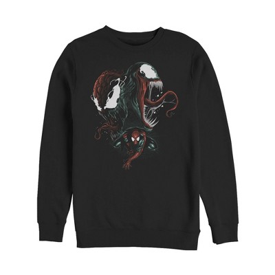 Men's Marvel Venom Alien Symbiote Duo Sweatshirt : Target