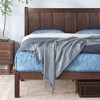 Adrian Wood Platform Bed Frame Brown - Zinus - 2 of 4