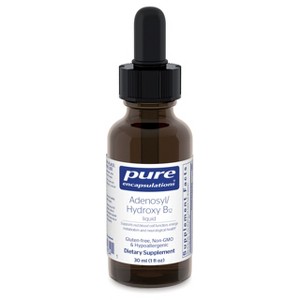 Pure Encapsulations Adenosyl/Hydroxy B12 Liquid 30 mL - Supports Energy Metabolism & Neurological Health* - Gluten Free - Vegan - 1 Fl Oz - 1 of 4
