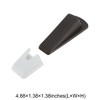 Unique Bargains Door Stop Door Stop with Storage Box TPR 4.88"x1.38"x1.38" 1 Pc - 3 of 4