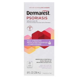 Dermarest Psoriasis Medicated Shampoo & Conditioner 3% Salicylic Acid 8 ounce - 1 of 1