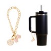 Unique Bargains Round Bow Water Cup Pendant 1 Pc - 3 of 4