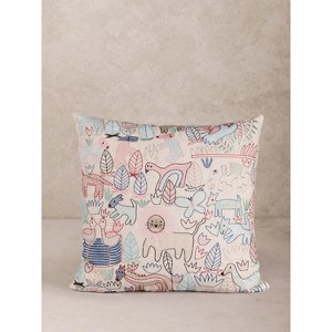 Phoenix Throw Pillow 20"x20" - 1 of 4