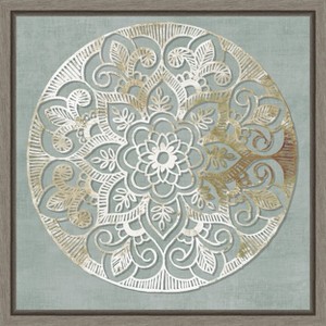 Amanti Art Encore (Mandala) by Aimee Wilson Canvas Wall Art Print Framed 16 x 16-in. - 1 of 4